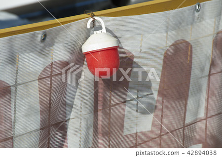 Excavation in the city, signal lamp 42894038