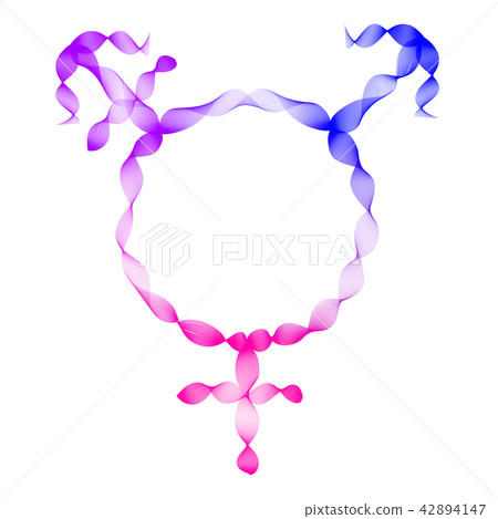 gradient transgender symbol with copy space 42894147