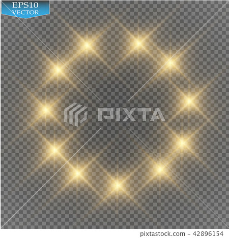 Vector gold glitter wave illustration. Vector gold glitter wave illustration. 42896154