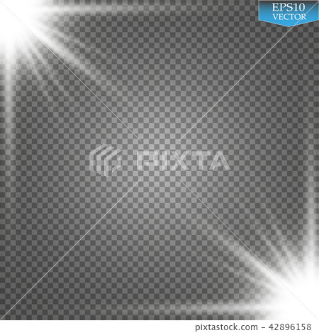 Lights on transparent background. Lights on transparent background. 42896158