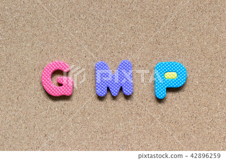 Color foam alphabet in word GMP Color foam alphabet in word GMP 42896259