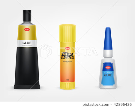 Super and moment glue tubes realistic  42896426