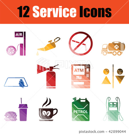 Service icon set 42899044