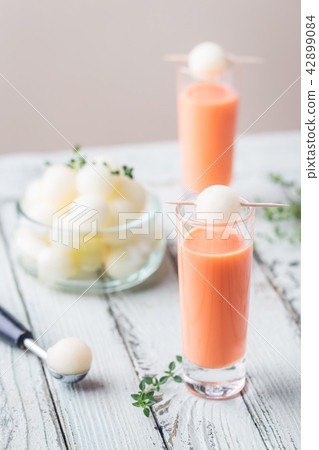 liqueur from sweet melon 42899084
