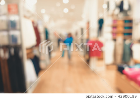 Abstract blurred in shopping mall 42900189