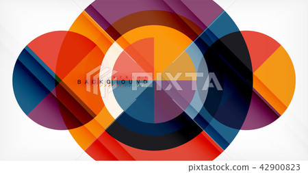 Vector circle abstract background Vector circle abstract background 42900823