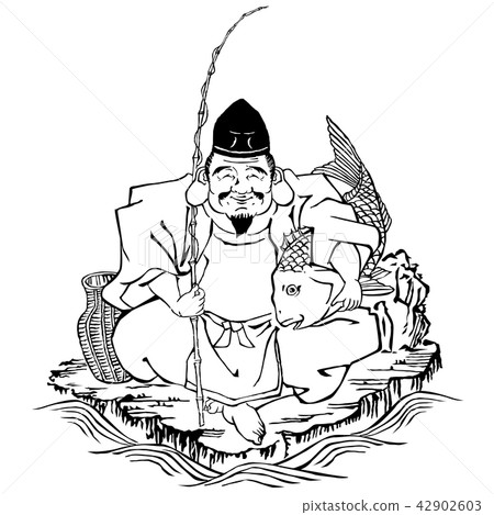 惠比壽惠比壽惠比壽插畫 42902603