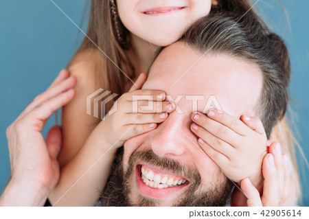 delight enjoyment girl cover dad eyes fun leisure delight enjoyment girl cover dad eyes fun leisure 42905614