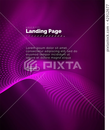 Neon glowing background for landing page Neon glowing background for landing page 42912677
