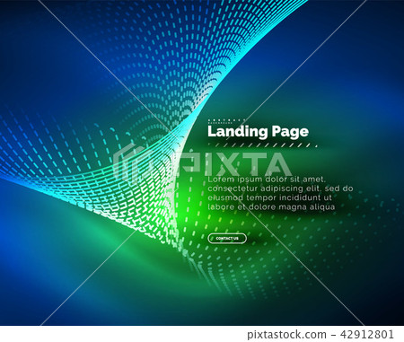 Neon glowing background for landing page Neon glowing background for landing page 42912801
