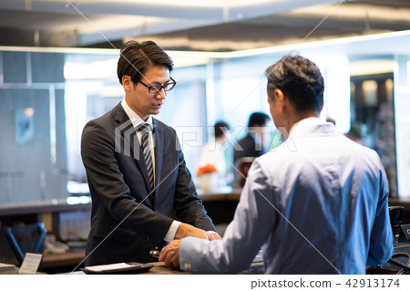 商人旅館商務旅行企業場面圖像 42913174