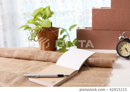 Fashionable notebook and pen Fashionable notebook and pen 42915215