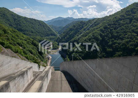 Nara-dam Drainage Route Mizukami-cho, Gunma Prefecture 42916905