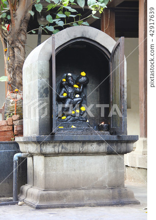 Lord Hanuman idol, Nageshwar Temple, Somwar Peth, Lord Hanuman idol, Nageshwar Temple, Somwar Peth, 42917639