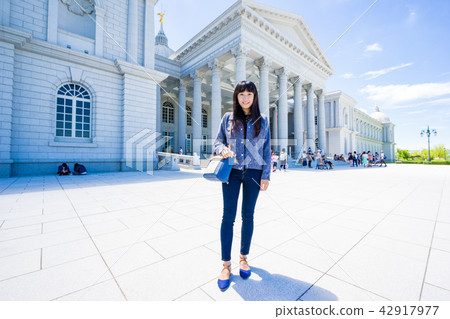 Asian Taiwan Tainan Rende Chimei Museum Portrait Woman Castle 42917977
