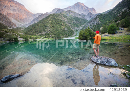Fann mountains lake Fann mountains lake 42918989
