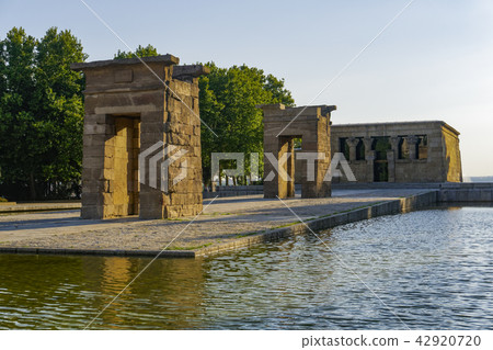 Madrid Spain Temple of Debod. 42920720
