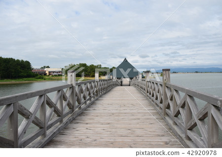 Taiko Bridge Lake Sky 42920978