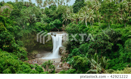 Epic Tegenungan Waterfall. Ubud in Bali, Indonesia 42921222