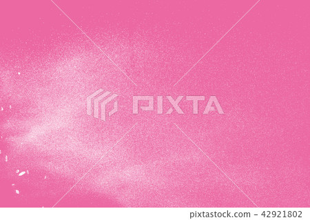 White powder explosion on pink background. White powder explosion on pink background. 42921802