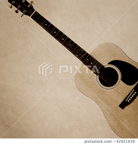 Background - Paper - Acoustic Guitar 42921839