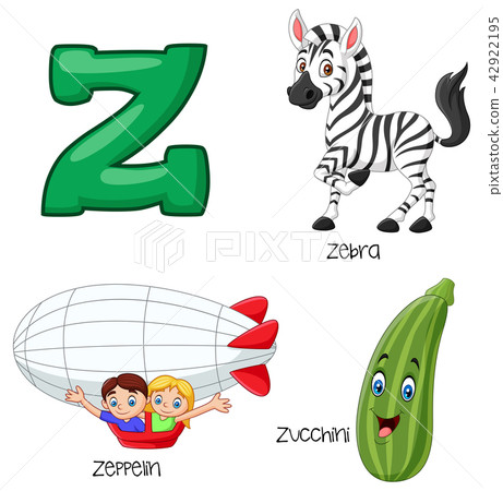 Illustration of Z alphabet 42922195