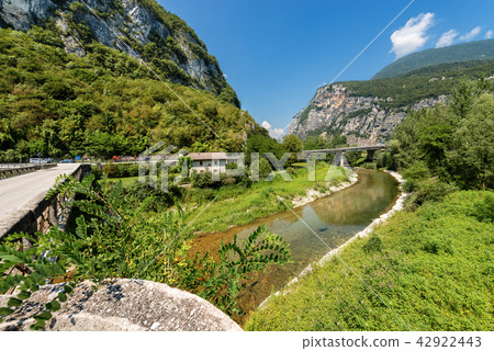 River Brenta in Valsugana - Sugana Valley Italy 42922443