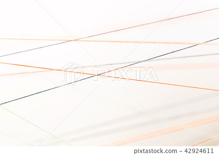Blurred of layer threads on the white background. Blurred of layer threads on the white background. 42924611