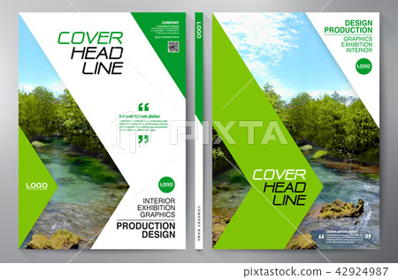 Business Brochure. Flyer Design. Leaflets Template 42924987