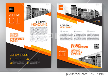 Business Brochure. Flyer Design. Leaflets Template 42924988