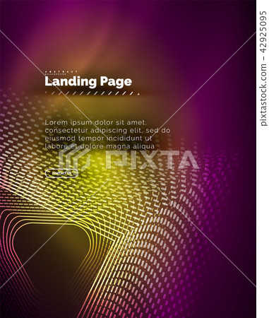 Neon glowing background for landing page Neon glowing background for landing page 42925095