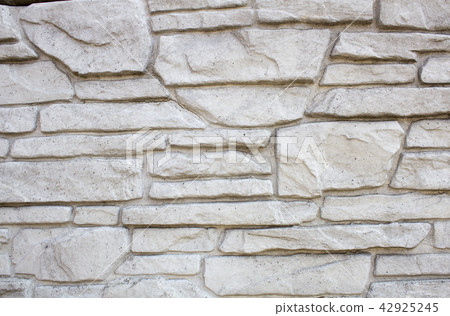 Fence of ornamental stone, ray background stylized 42925245