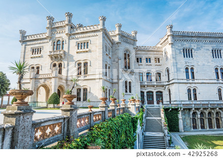 Miramare castle near Trieste, northeastern Italy Miramare castle near Trieste, northeastern Italy 42925268