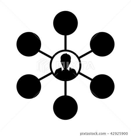 Business person icon vector male group of persons Business person icon vector male group of persons 42925900