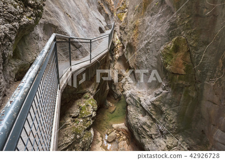 Gorge La Yecla in Burgos, Spain. 42926728