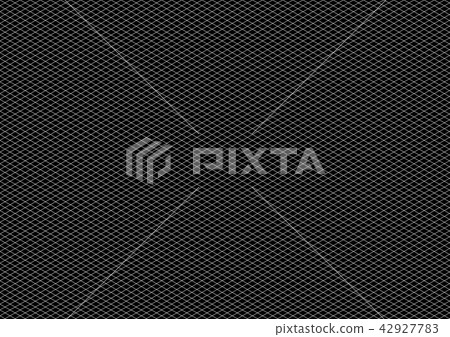 White isometric grid on black White isometric grid on black 42927783