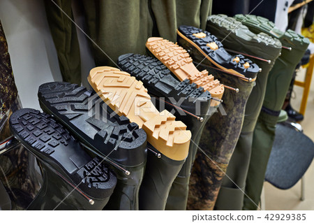 Rubber swamp boots for fishing in store Rubber swamp boots for fishing in store 42929385