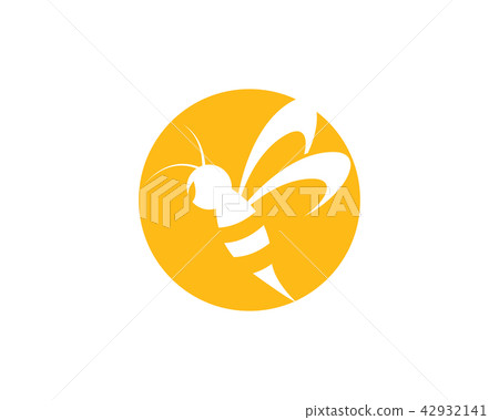 Bee Logo Template vector icon 42932141