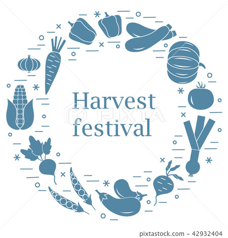 different autumn seasonal vegetables arranged in a different autumn seasonal vegetables arranged in a 42932404