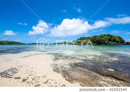 Iriomote Island star sand beach 42932544