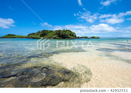 Iriomote Island star sand beach 42932551