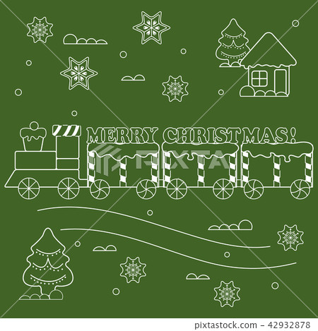 New year and Christmas symbols 42932878