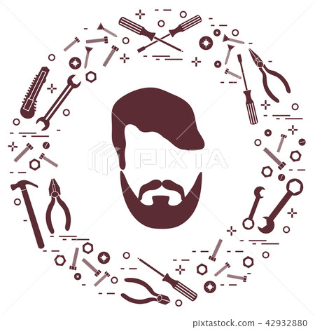 Male and different tools for building, 42932880
