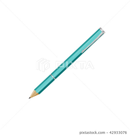Pencil and pen. Vector illustration 42933076