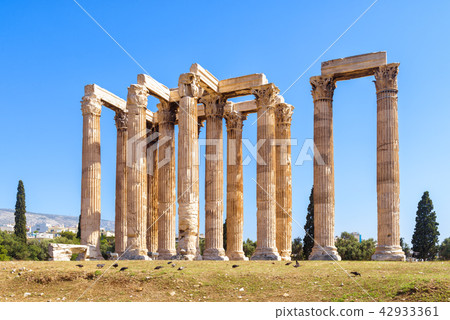 Temple of Olympian Zeus in Athens, Greece 42933361