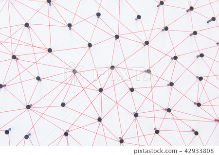 Connecting networks concept - network connected Connecting networks concept - network connected 42933808