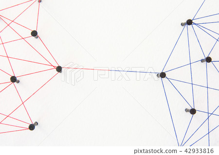 Connecting networks - two network connected Connecting networks - two network connected 42933816
