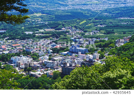 觀景台的Ikaho溫泉鎮景觀 42935645