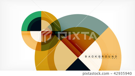 Vector circle abstract background 42935940