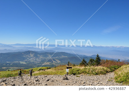 我從Negikake看北阿爾卑斯山 我從Negikake看北阿爾卑斯山 42936887